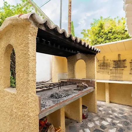 公寓 Detached House Big Terrace, Few Steps Away From The Beach, Paddel, Golf, Bbq